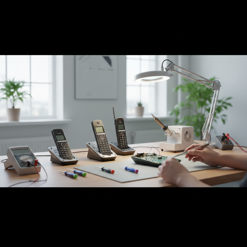 تعمیرکار بی سیم تلفن